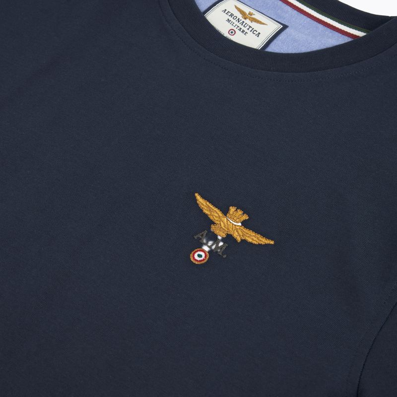 Maglietta da uomo Aeronautica Militare TS1580UJ00372 navy blue 3