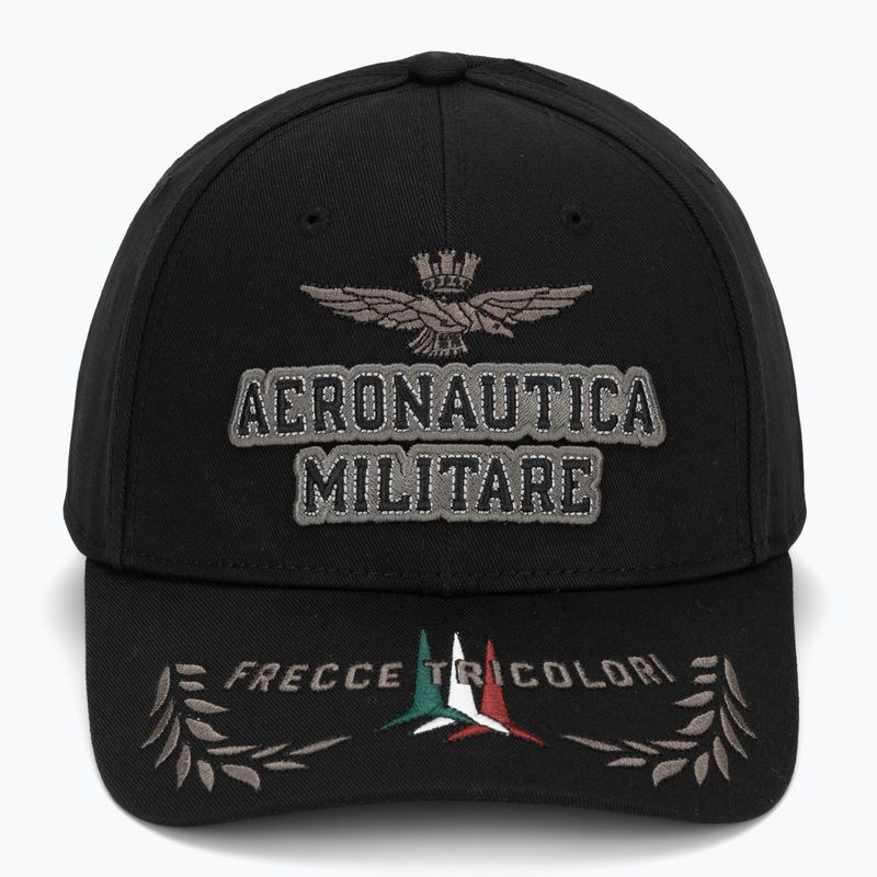 Cappellino da uomo Aeronautica Militare HA1104UCT02 jet black 2
