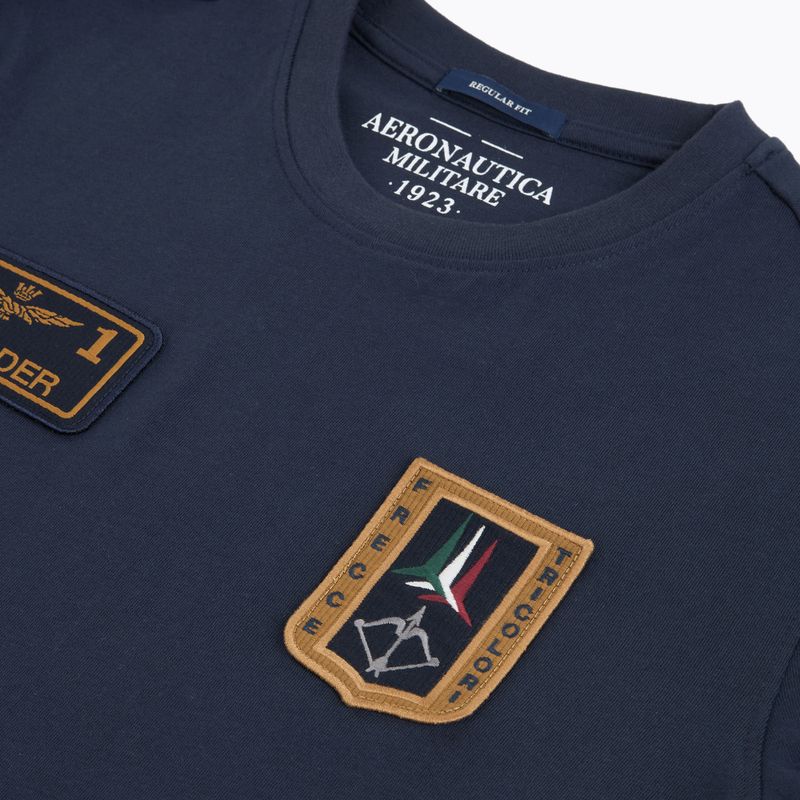 Maglietta da uomo Aeronautica Militare TS2544UJ00592 navy blue 3