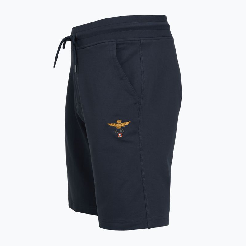 Pantaloncini da uomo Aeronautica Militare BF0032UF00674 navy blue bermuda shorts 3
