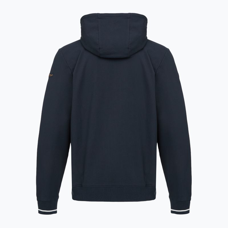 Felpa da uomo Aeronautica Militare FE2096UF00674 Hoodie navy blue 2