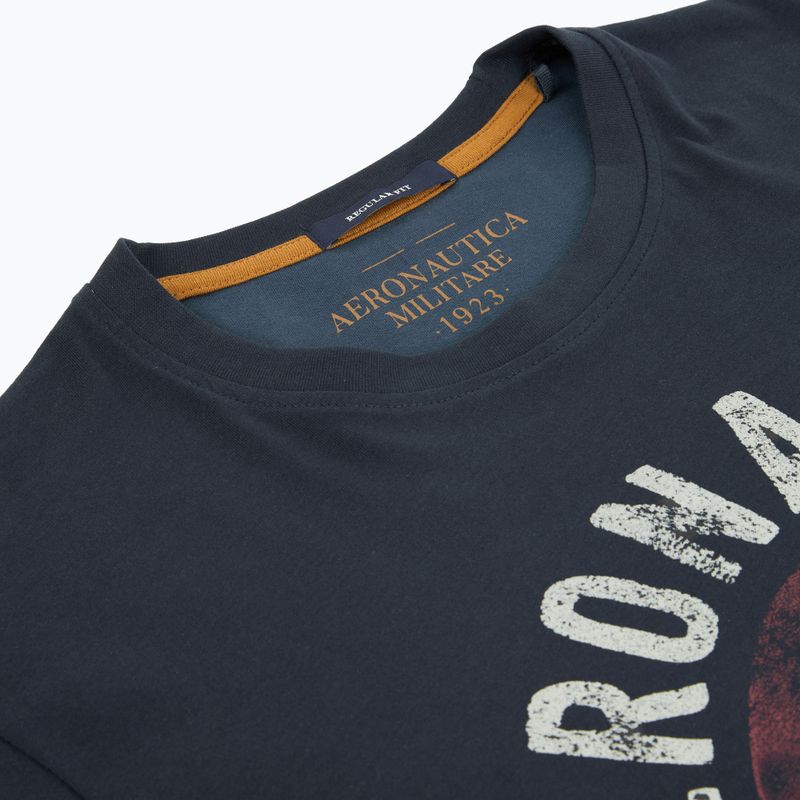Maglietta da uomo Aeronautica Militare TS2538UJ00727 navy blue 4