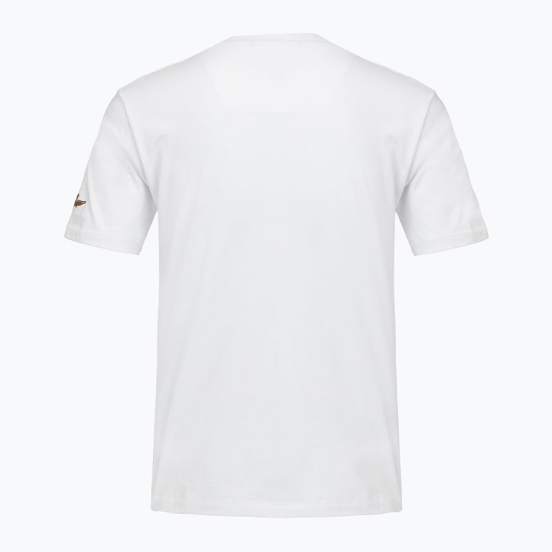 Maglietta da uomo Aeronautica Militare TS2538UJ00727 off white 2