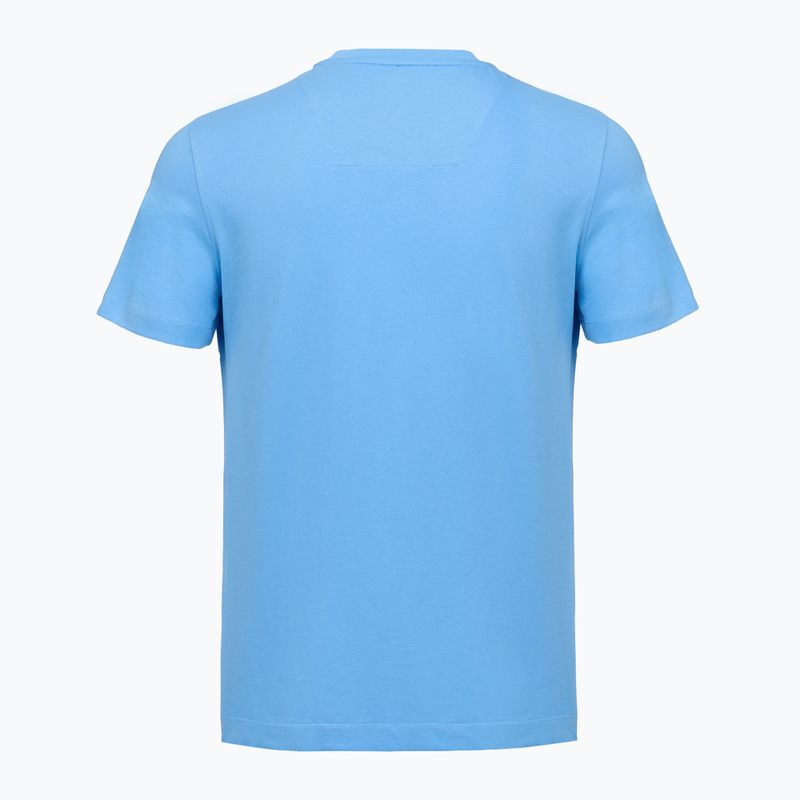 Maglietta da uomo Aeronautica Militare TS1580UJ00372 silver lake blue 2