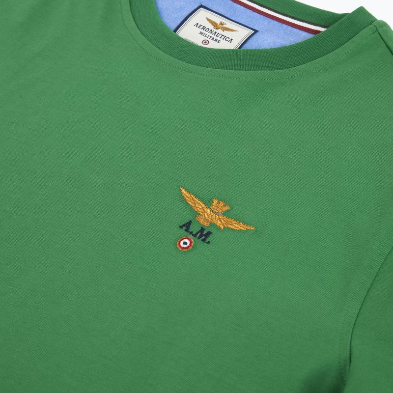 Maglietta da uomo Aeronautica Militare TS1580UJ00372 verdant green 3