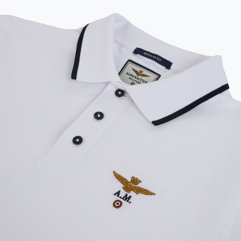 Maglietta Aeronautica Militare PO1308UP00082 Polo off white 3