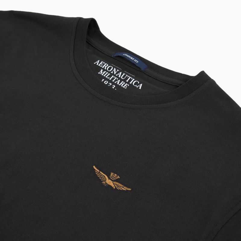 Maglietta da uomo Aeronautica Militare TS2535UJ00641 jet black 3