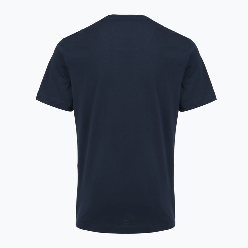 T-shirt da uomo Aeronautica Militare 262TS1580UJ00372 blu navy 2