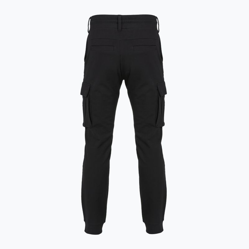 Pantaloni da uomo Aeronautica Militare PF1008UF00674 jet black 2