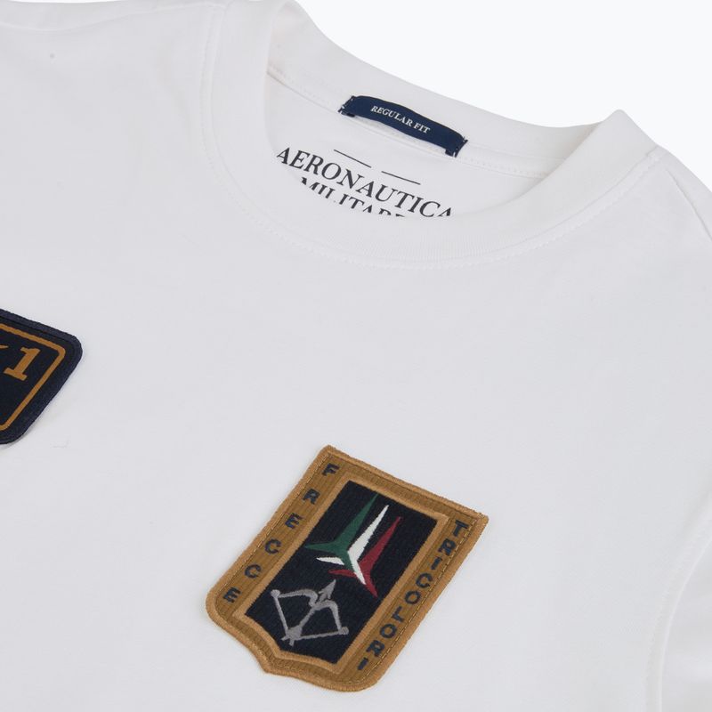Maglietta da uomo Aeronautica Militare TS2544UJ00592 off white 3
