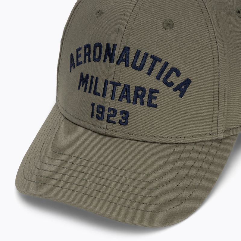 Cappellino da uomo Aeronautica Militare HA1104UCT02 smokey olive 3