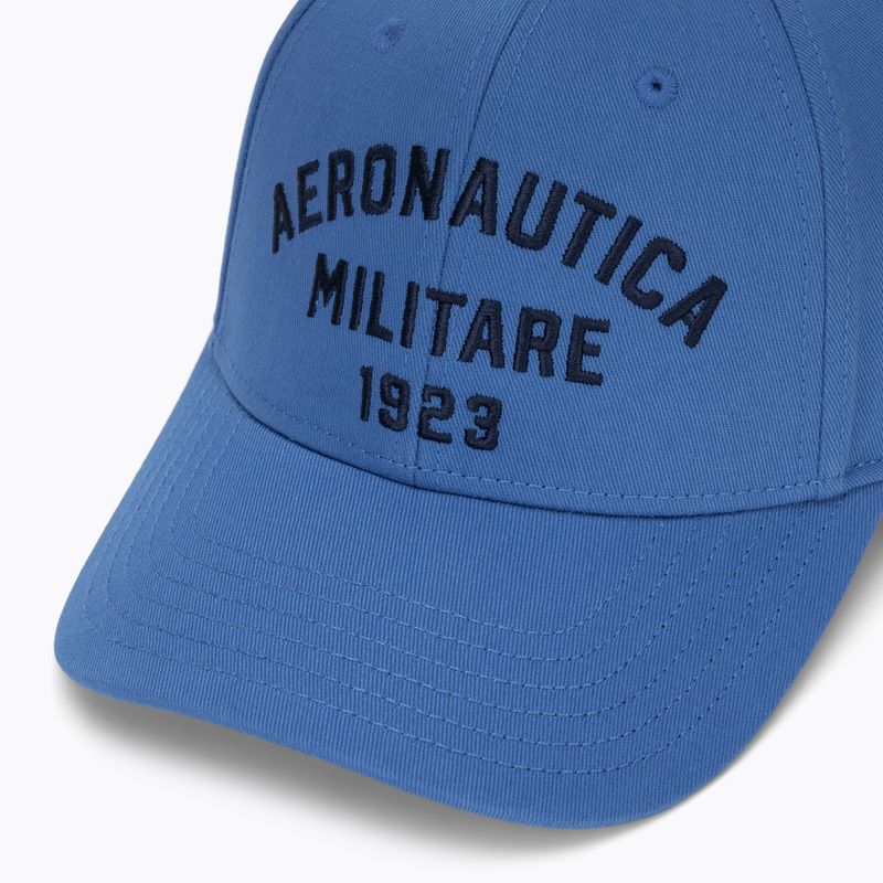 Cappellino da uomo Aeronautica Militare HA1104UCT02 pacific blue 3