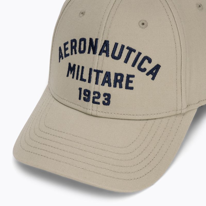 Cappellino da uomo Aeronautica Militare HA1104UCT02 taupe beige 3