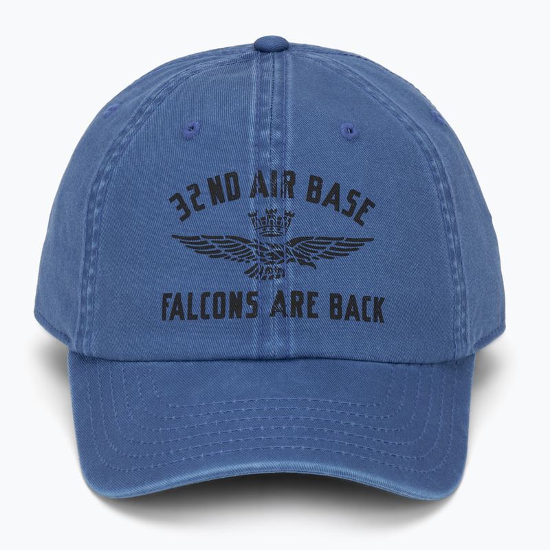 Cappellino da uomo Aeronautica Militare HA1252UCT02476 high tide blue 2