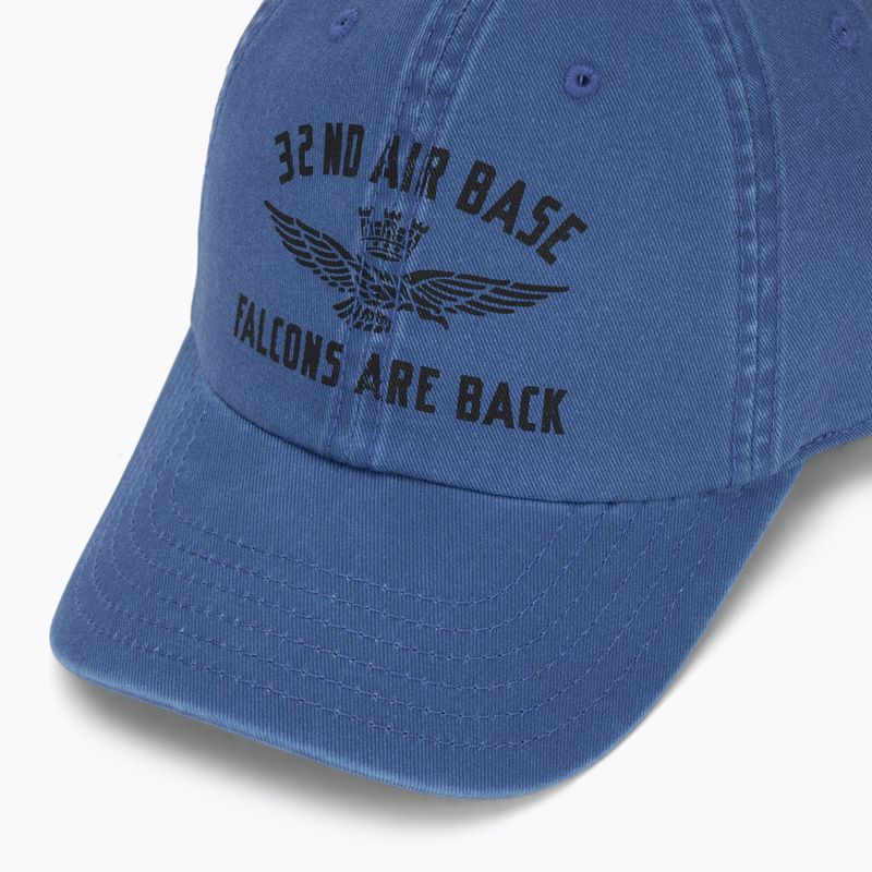 Cappellino da uomo Aeronautica Militare HA1252UCT02476 high tide blue 3