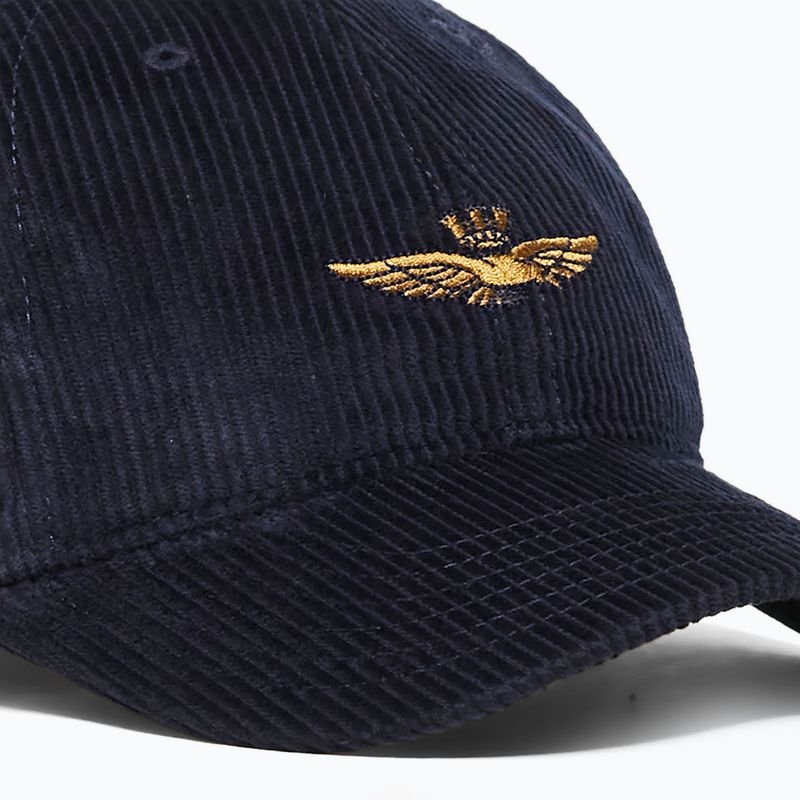 Cappellino con visiera da uomo Czapka Aeronautica Militare 262HA1262UCT04388 blu navy 3