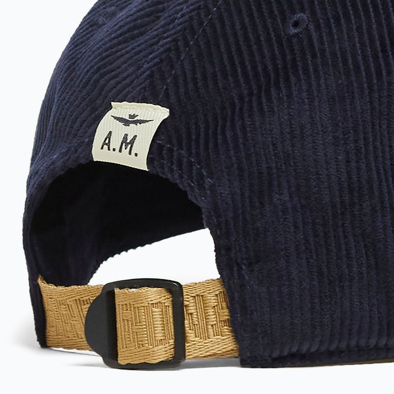 Cappellino con visiera da uomo Czapka Aeronautica Militare 262HA1262UCT04388 blu navy 4