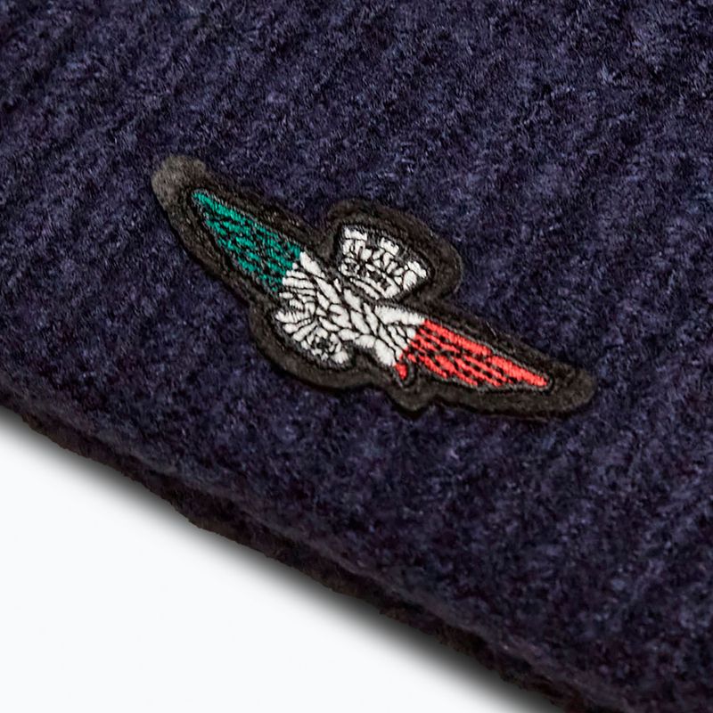 Berretto invernale da uomo Czapka Aeronautica Militare 262CU0034UL00451 blu navy 3