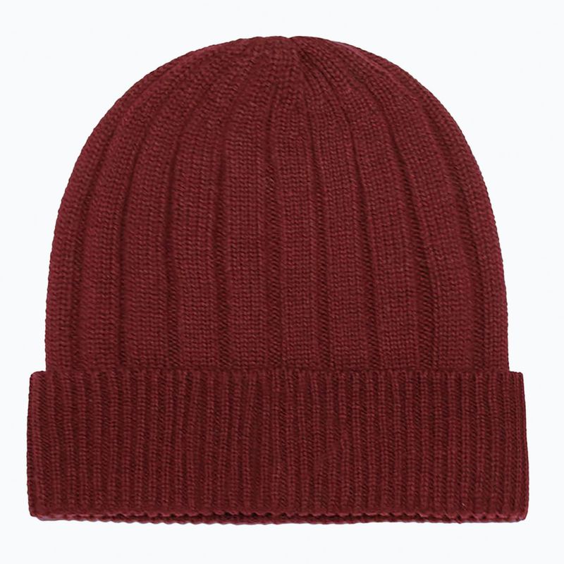 Berretto invernale da uomo Czapka Aeronautica Militare 262CU0098UL00485 bordeaux 2
