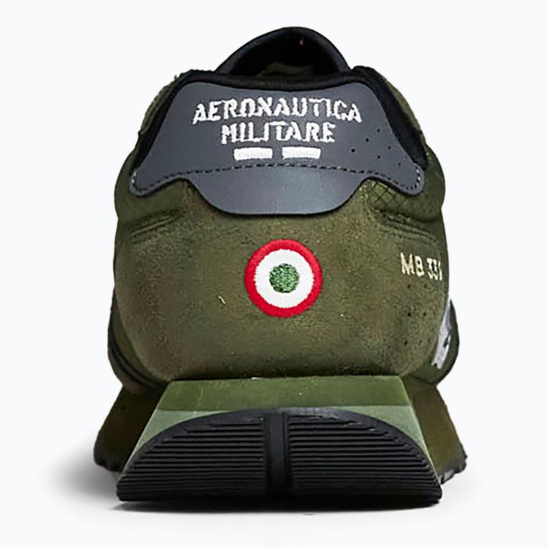 Scarpe da uomo Buty Aeronautica Militare 262SC0292UCT04393 verdone 2