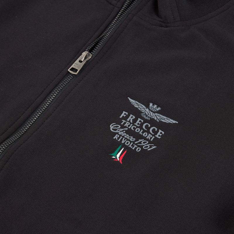Felpa da uomo Aeronautica Militare FE1956UF00459 jet black 3