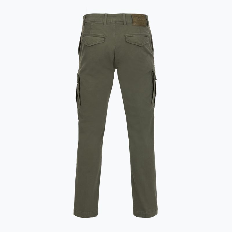 Pantaloni da uomo Spodnie Aeronautica Militare 262PA1740UCT04381 tea leaf 2