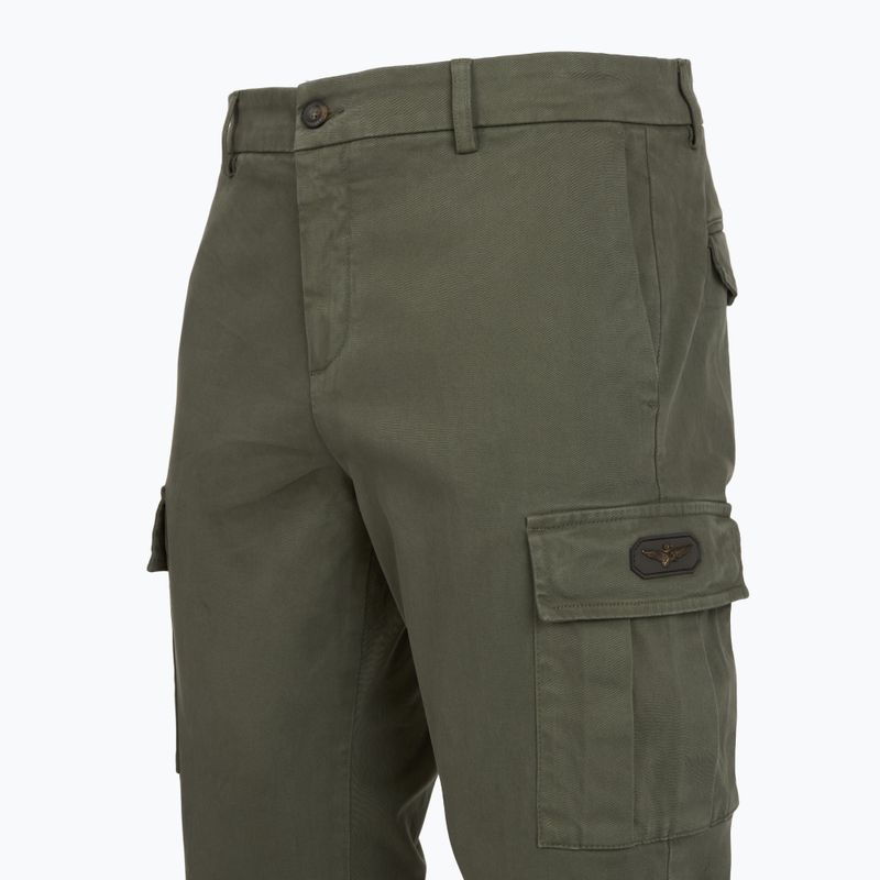 Pantaloni da uomo Spodnie Aeronautica Militare 262PA1740UCT04381 tea leaf 3