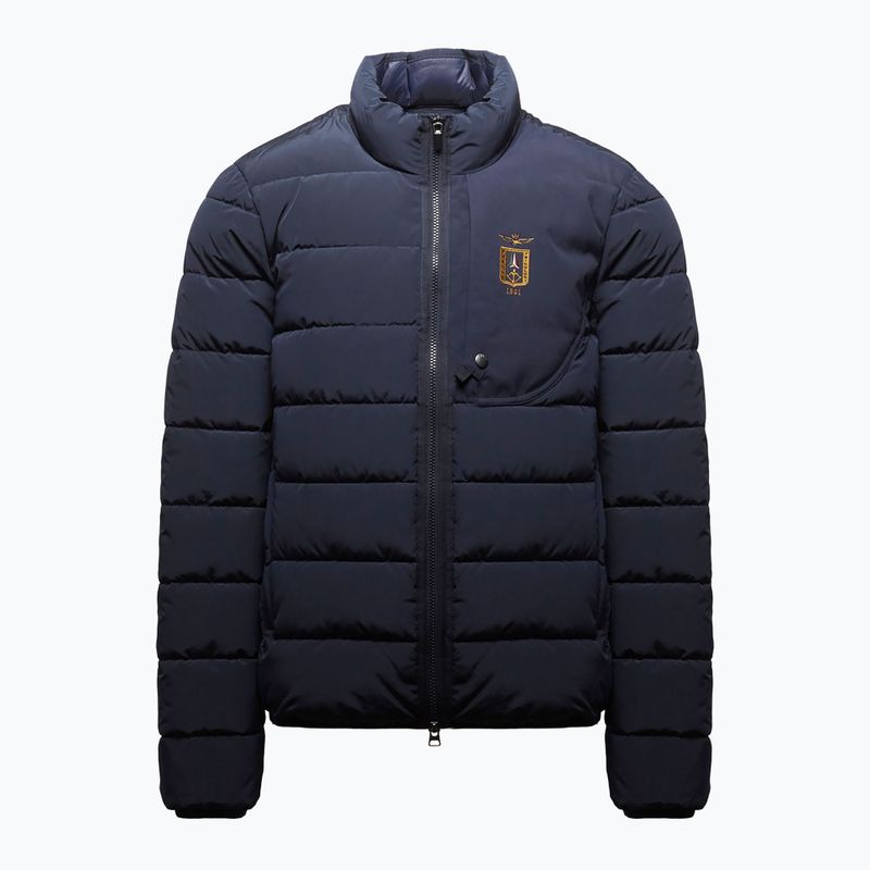 Giacca invernale da uomo Kurtka Aeronautica Militare 262AB3074UCT04358 blu navy