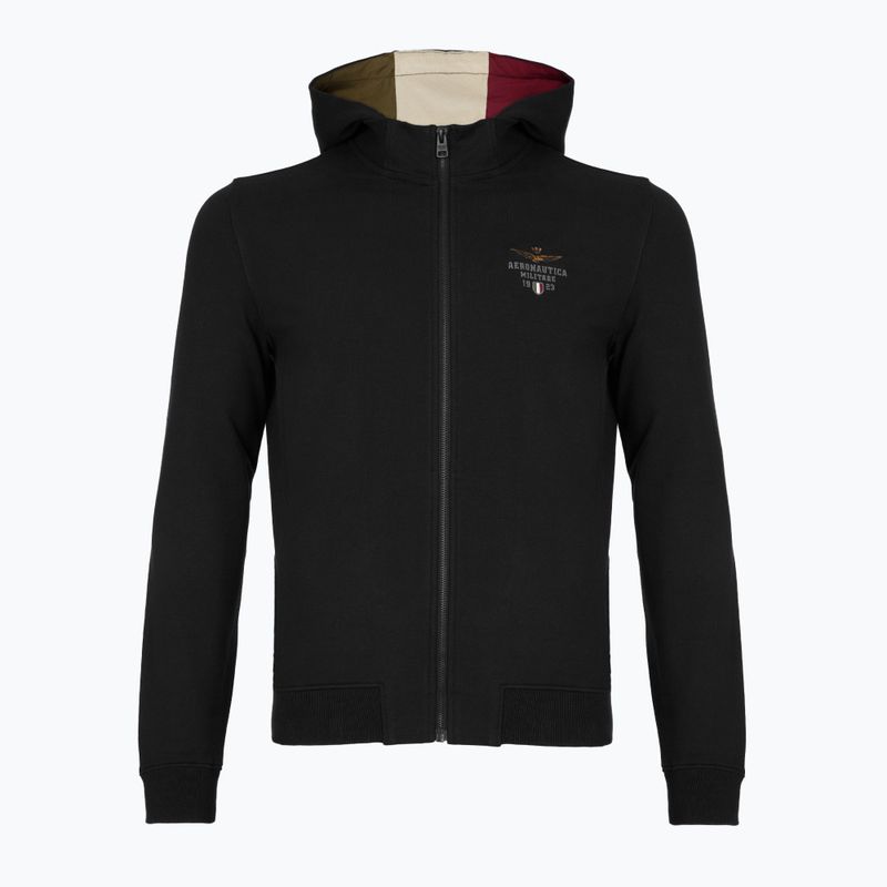 Tuta da uomo Aeronautica Militare 262TF0108UF00662 jet black 3