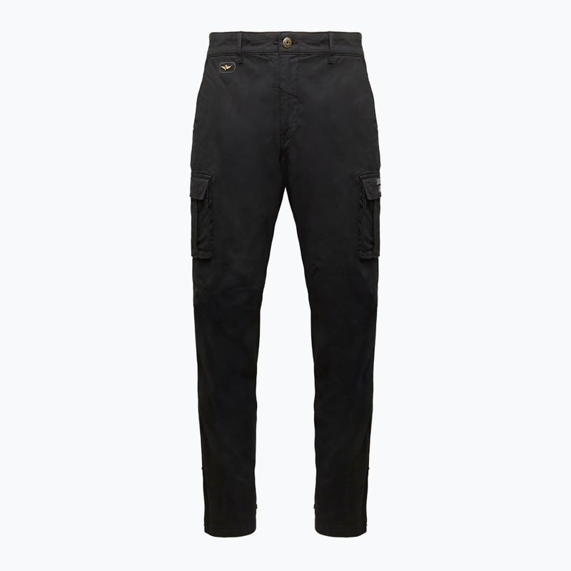 Pantaloni da uomo Spodnie Aeronautica Militare 262PA1329UCT02443 jet black