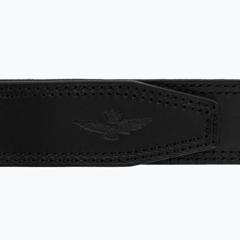 Cintura da pantaloni da uomo Pasek Aeronautica Militare 262CP0237UPL00335 nero 3