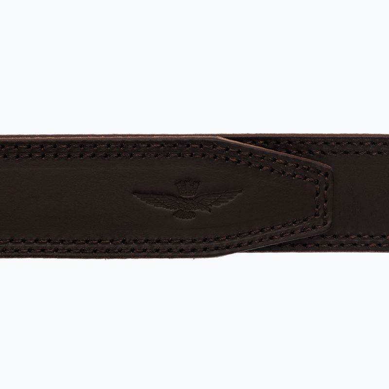 Cintura da pantaloni da uomo Pasek Aeronautica Militare 262CP0237UPL00335 testa di moro 3