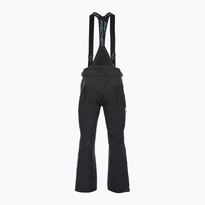 Pantaloni da sci da uomo Fischer RC4 nero 2