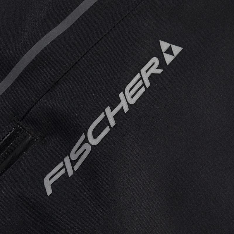 Pantaloni da sci da uomo Fischer RC4 nero 4