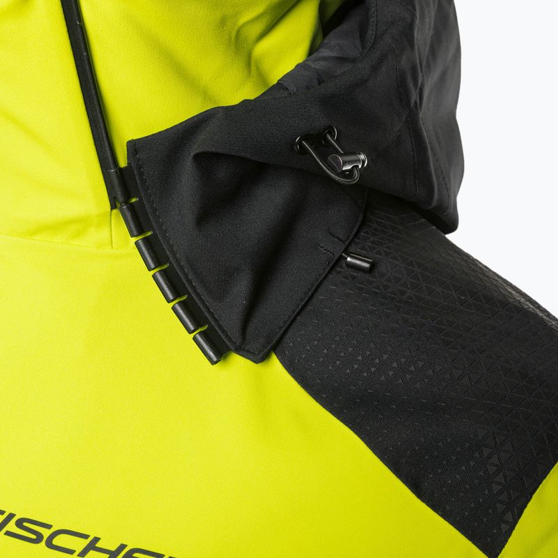 Giacca da sci da uomo Fischer RC4 giallo 6