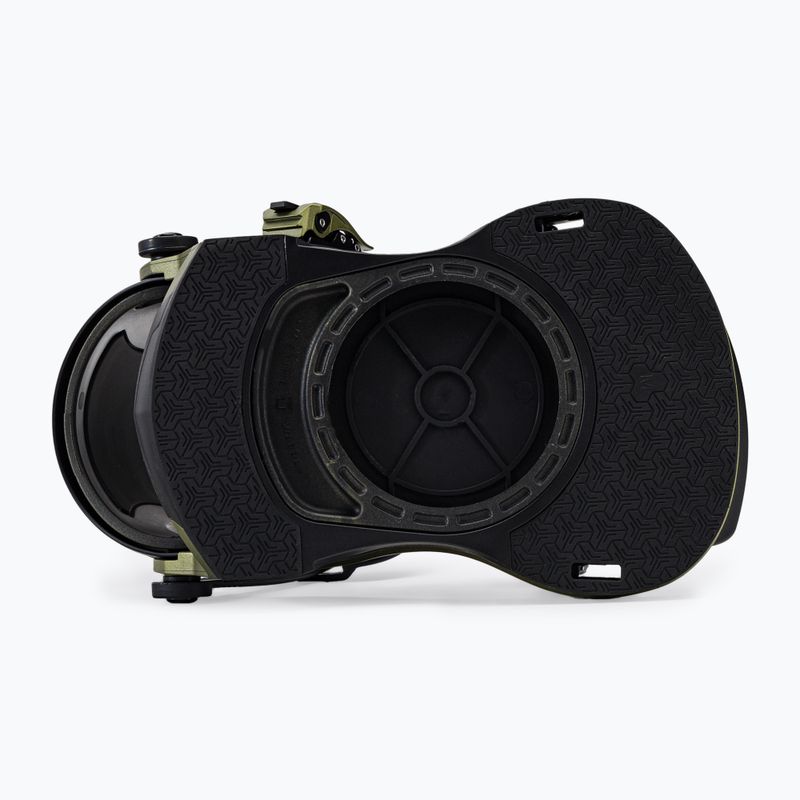 Attacchi da snowboard Union Atlas da uomo, verde tattico 3