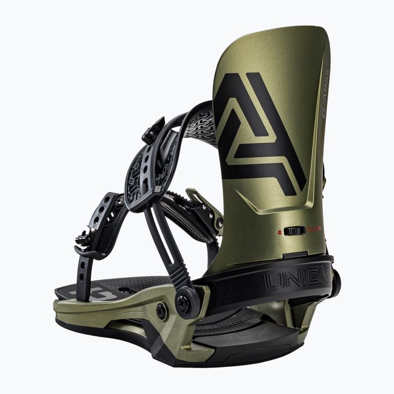 Attacchi da snowboard Union Atlas da uomo, verde tattico 4