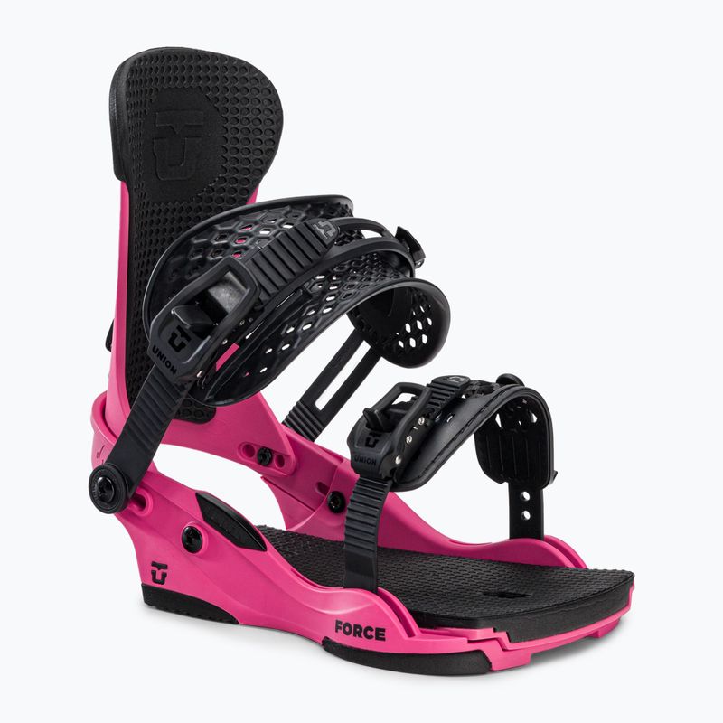 Attacchi da snowboard Union Force da uomo rosa caldo