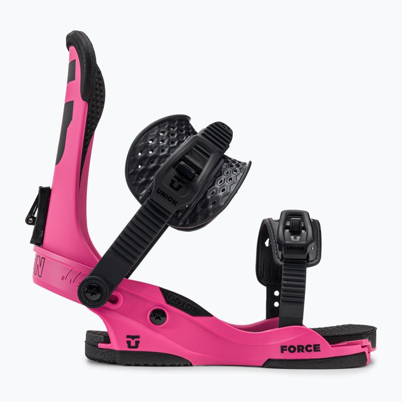 Attacchi da snowboard Union Force da uomo rosa caldo 2