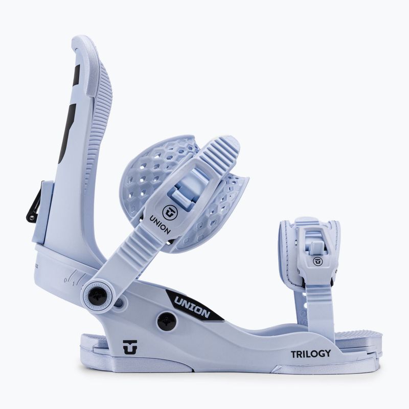 Attacchi da snowboard da donna Union Trilogy blu chiaro 2