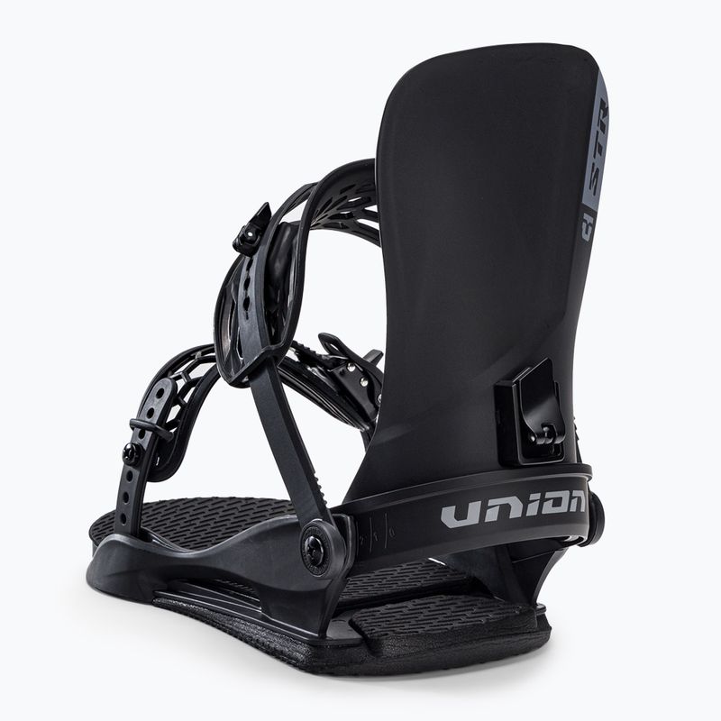 Attacchi da snowboard da uomo Union STR 2022 nero 4