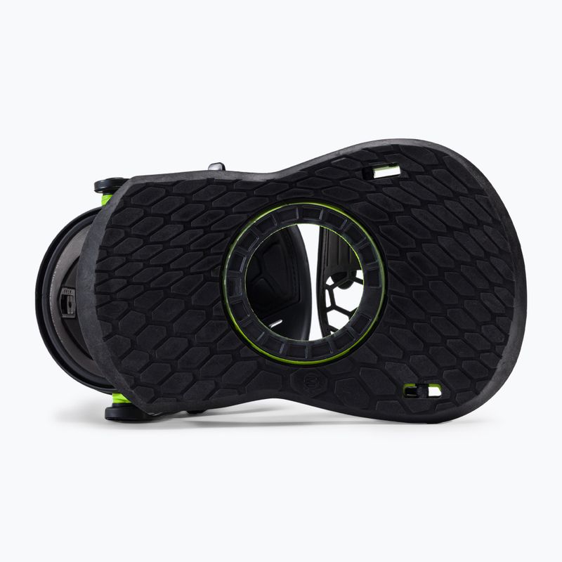 Attacchi da snowboard da uomo Union Strata verde acido 3