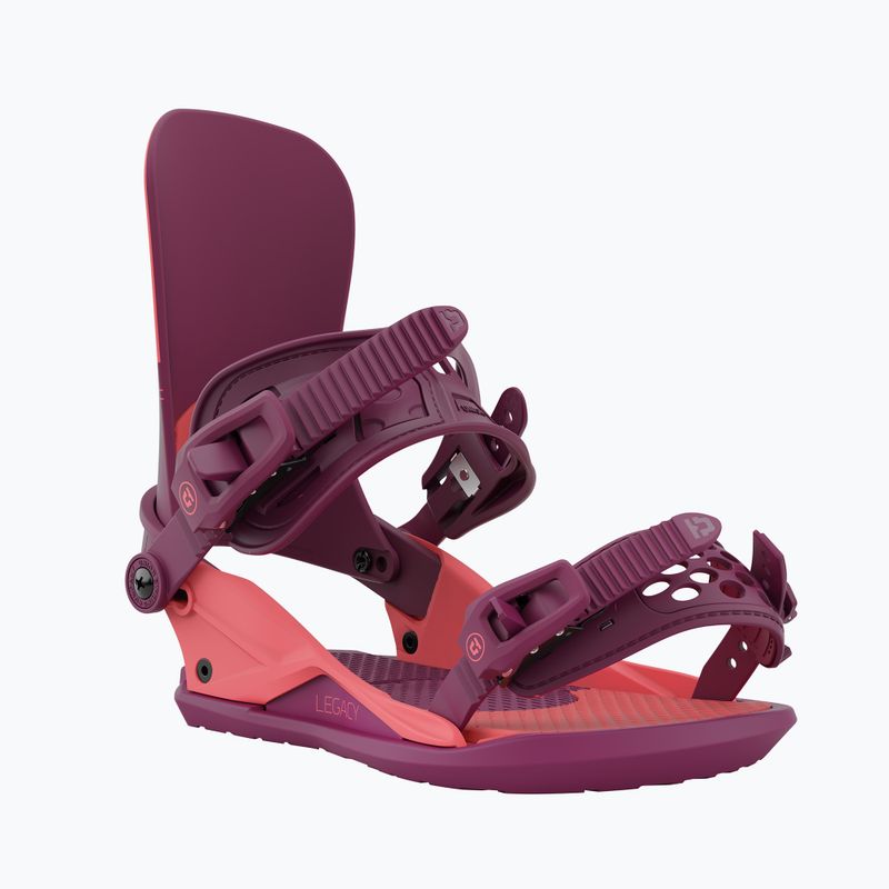 Attacchi da snowboard da donna Union Legacy raspberry 5