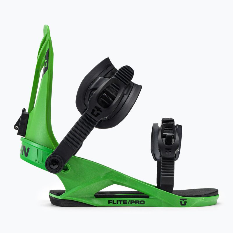 Attacchi da snowboard Union Flite Pro verdi da uomo 2