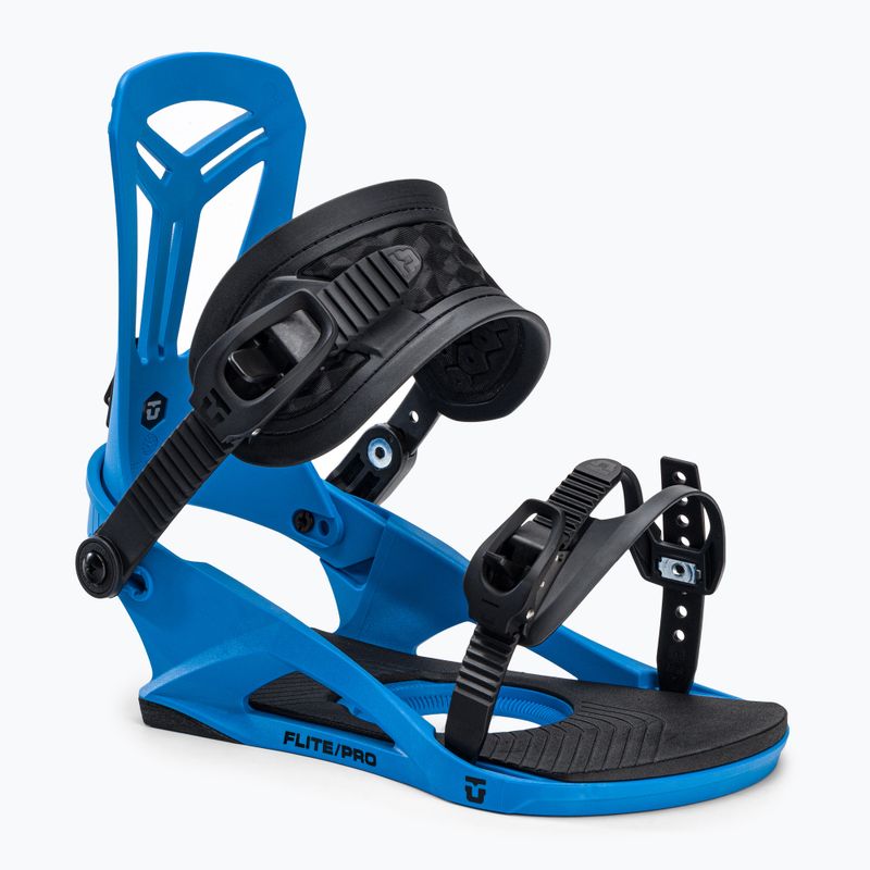 Attacchi da snowboard Union Flite Pro blu da uomo