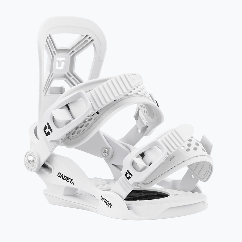 Attacchi da snowboard per bambini Union Cadet XS bianco 5