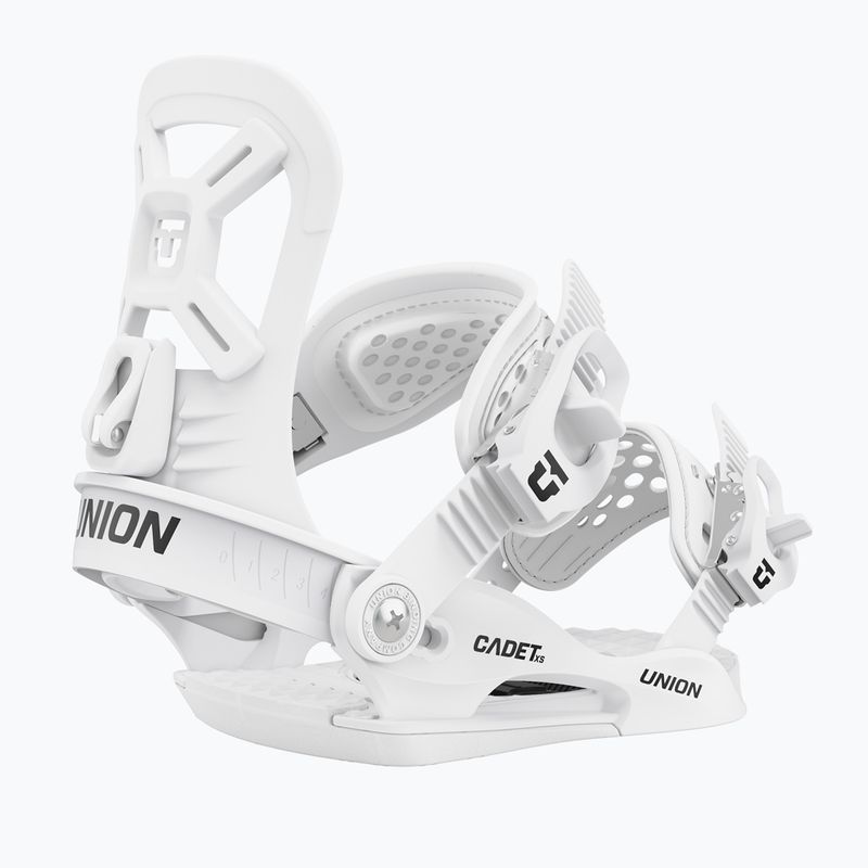 Attacchi da snowboard per bambini Union Cadet XS bianco 7