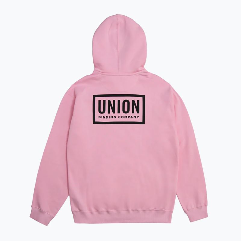 Felpa con cappuccio Union Team rosa 2