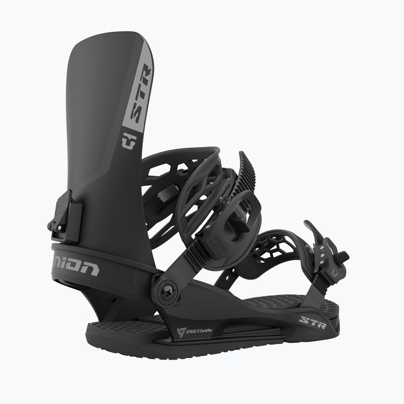 Attacchi da snowboard da uomo Union STR nero 2