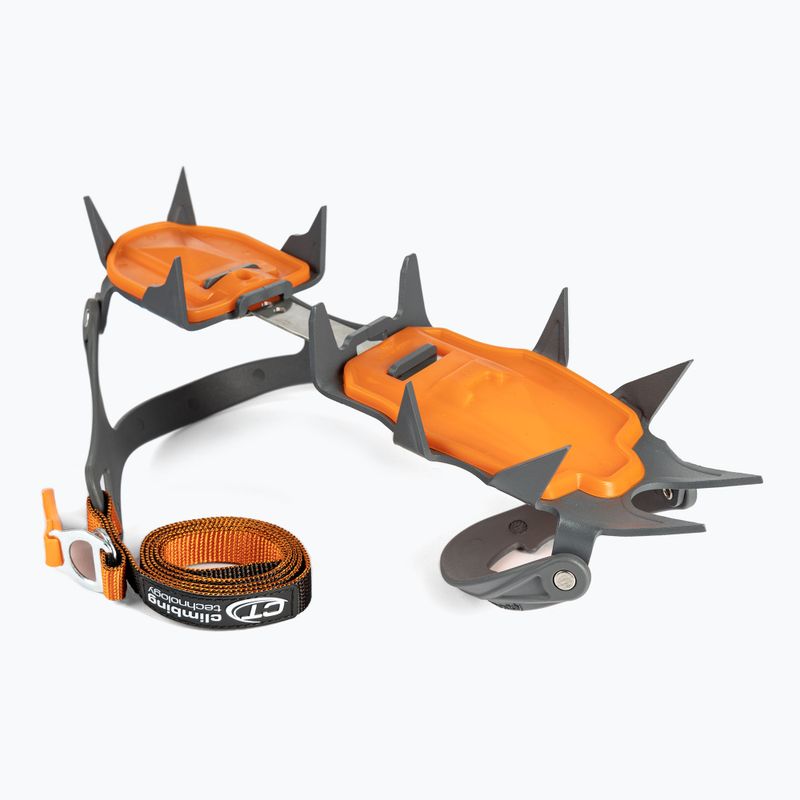 Tecnologia per l'arrampicata Nuptse Evo Flex Antisnow arancione a cestello 2
